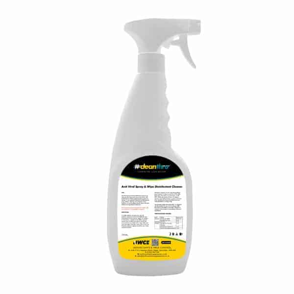 Anti viral SPray & Wipe Disinfectant Cleaner 750ml